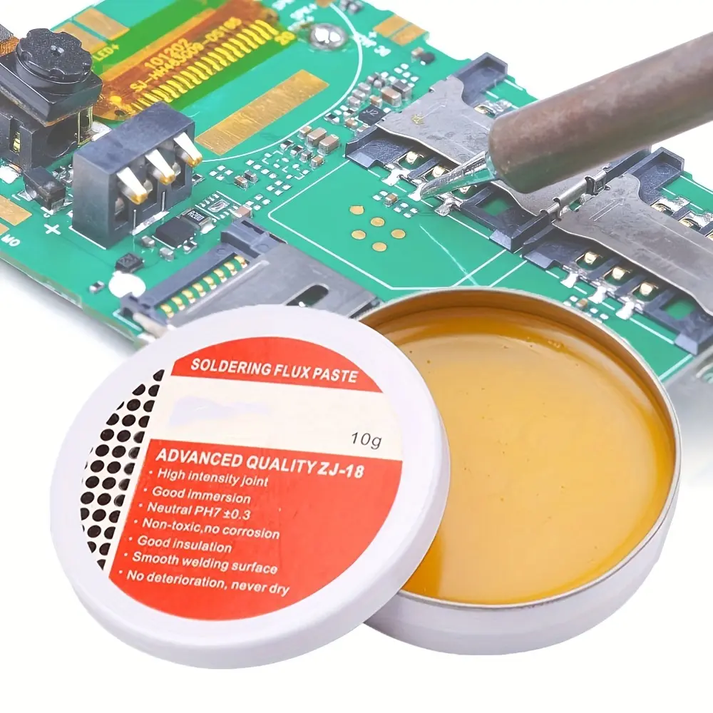 10/50G Soldering Paste Mild Rosin Environmental Soldering Paste Flux PCB IC Parts Welding Soldering Gel Tool For Metalworking