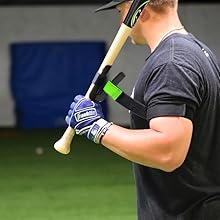 AGS SWINGRAIL Baseball/Softball Hitting Trainer – Swing Trainer Aid for Batting & Hitting Practice – Baseball Training Equipment to Improve Bat Speed, Swing Mechanics, Contact & Timing – For Ages 9 and Up