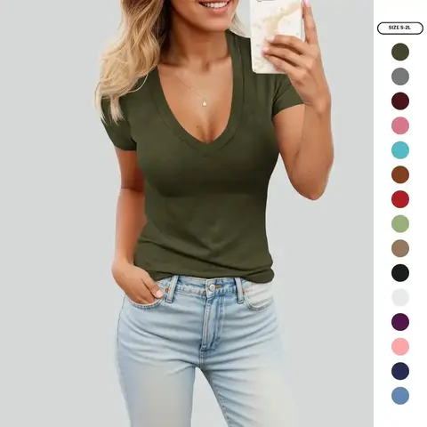 Imily Bela Women Cotton Thin See Through White T Shirt Female Fashion Casual Slim Plain Sexy Tee Tops
