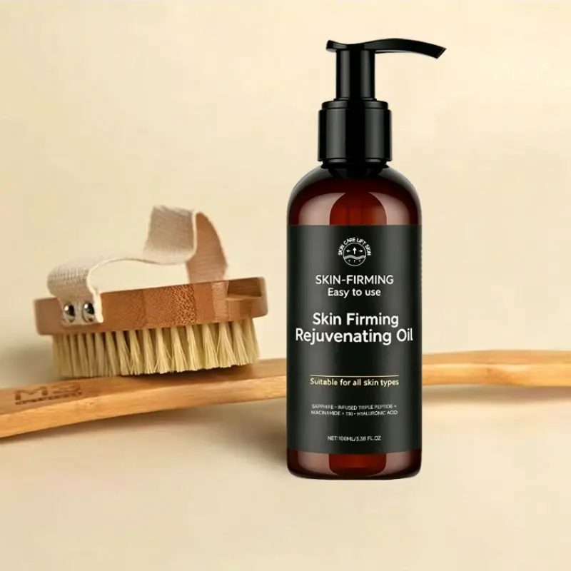 Anti-Cellulite Massage Oil, Skin-Firming, Firming Tightening Oil, Hydrating Moisturizing Collagen Hyaluronic Shea Body Oil, Suitable for Daily Body Care & Skincare Massage
