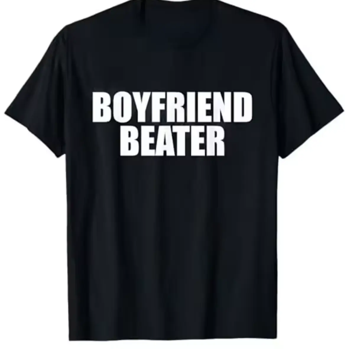 Boyfriend beater sarcastic text unisex graphic tees 1pc/3pcs optional, 100% cotton short sleeve vintage t shirts casual street style universal daily wear loose fit graphic clothing for men women
