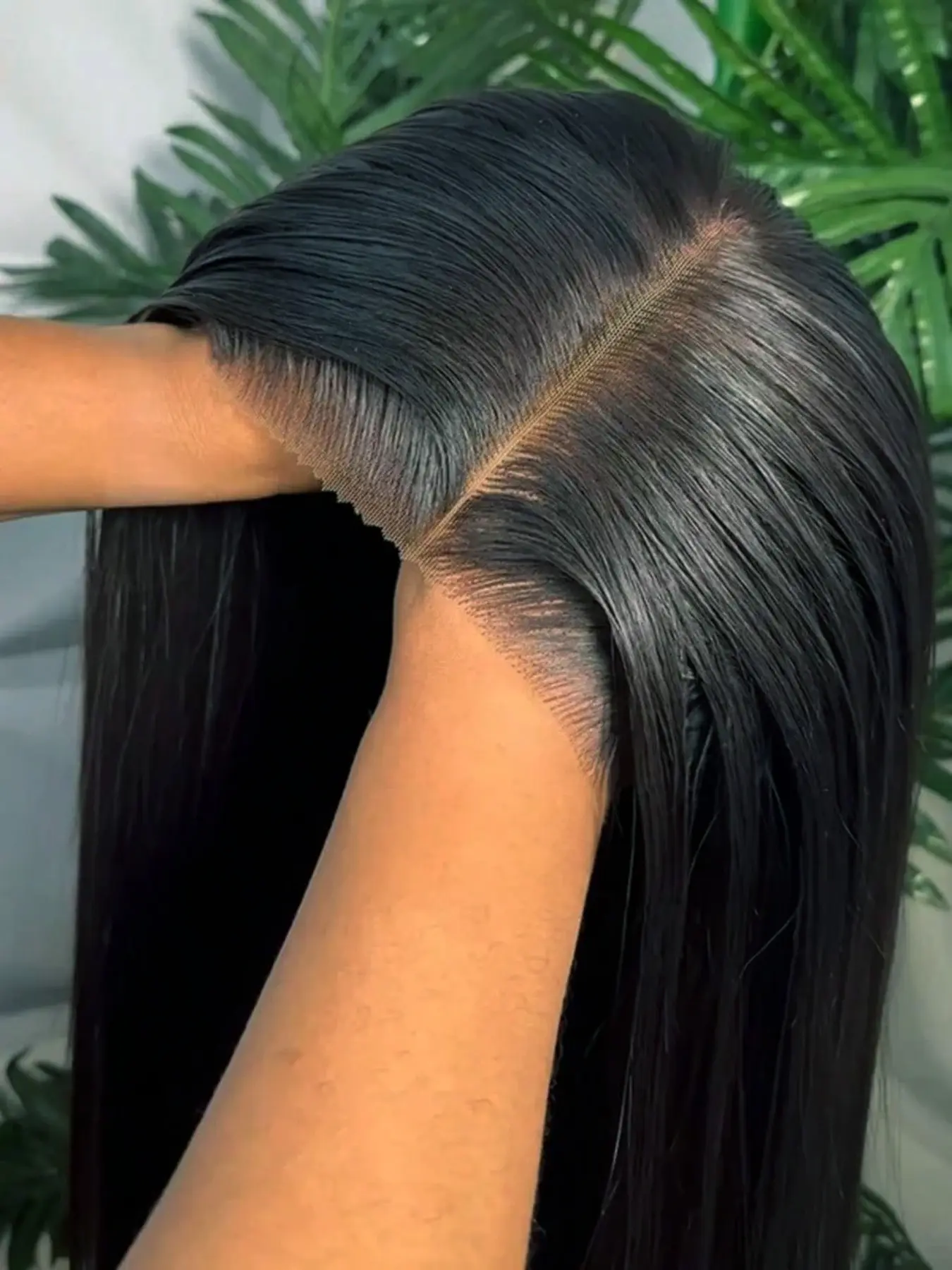 Straight 5x5 Lace Glueless Wig, Human Hair Wig Pre-Bleached, Transparent Lace Wig, 150% Density  for Women, Brazilian Virgin Hair