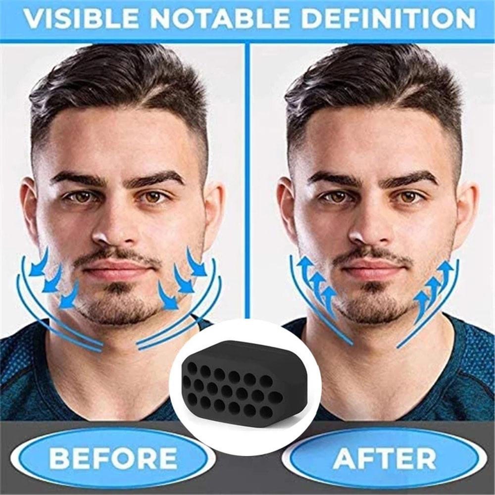 Silicone Jawline Exerciser, 6 Counts/box Jawline Muscle Training Ball, Face Muscle Training Tool, Fitness Equipment for Home Gym, Lightweight