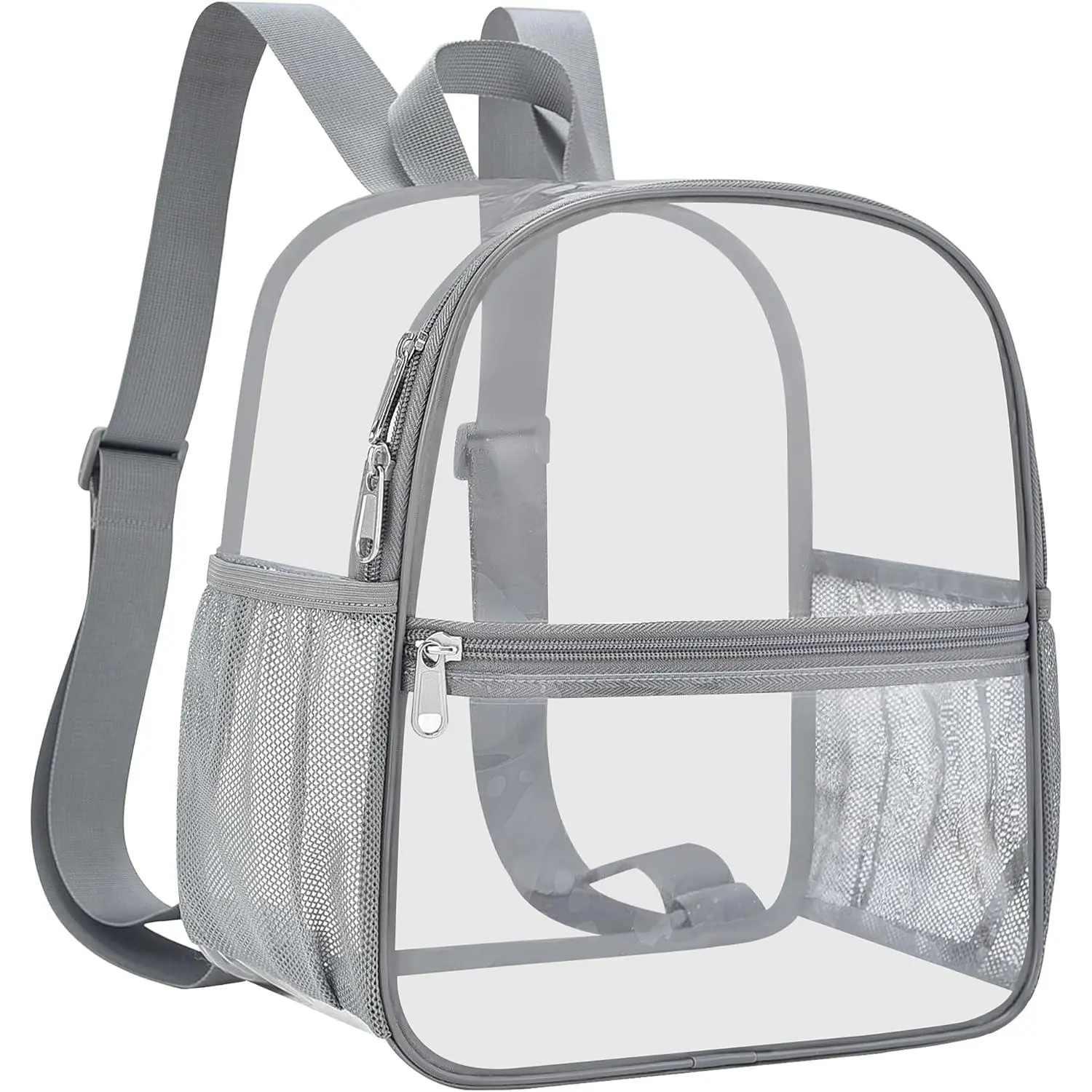 Clear Backpack Stadium Approved 12X11x6,  Clear Bag Stadium Backpack for Concert Work  Event