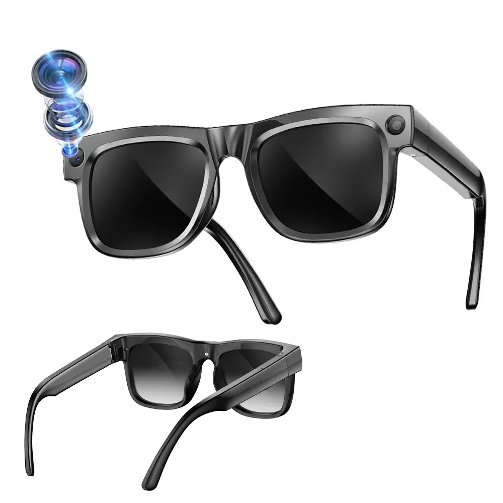 Bluetooth AI Smart Glasses for Women,Build-in Mic & Speakers,8MP Camera , 4GB Memory Build-in,Hands-free Video Recording,290Mah Battery, UV400 Lenses, AI Real Time Translation ,Bluetooth Calling ,HiFi Audio ,Music Control.