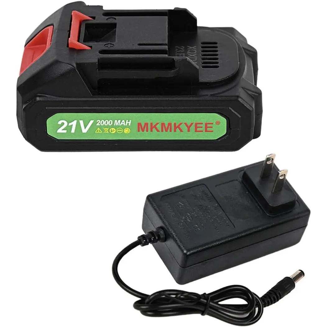 21v Lithium Battery - 2.0 Ah Battery with Charger Cord Compatible for Mini