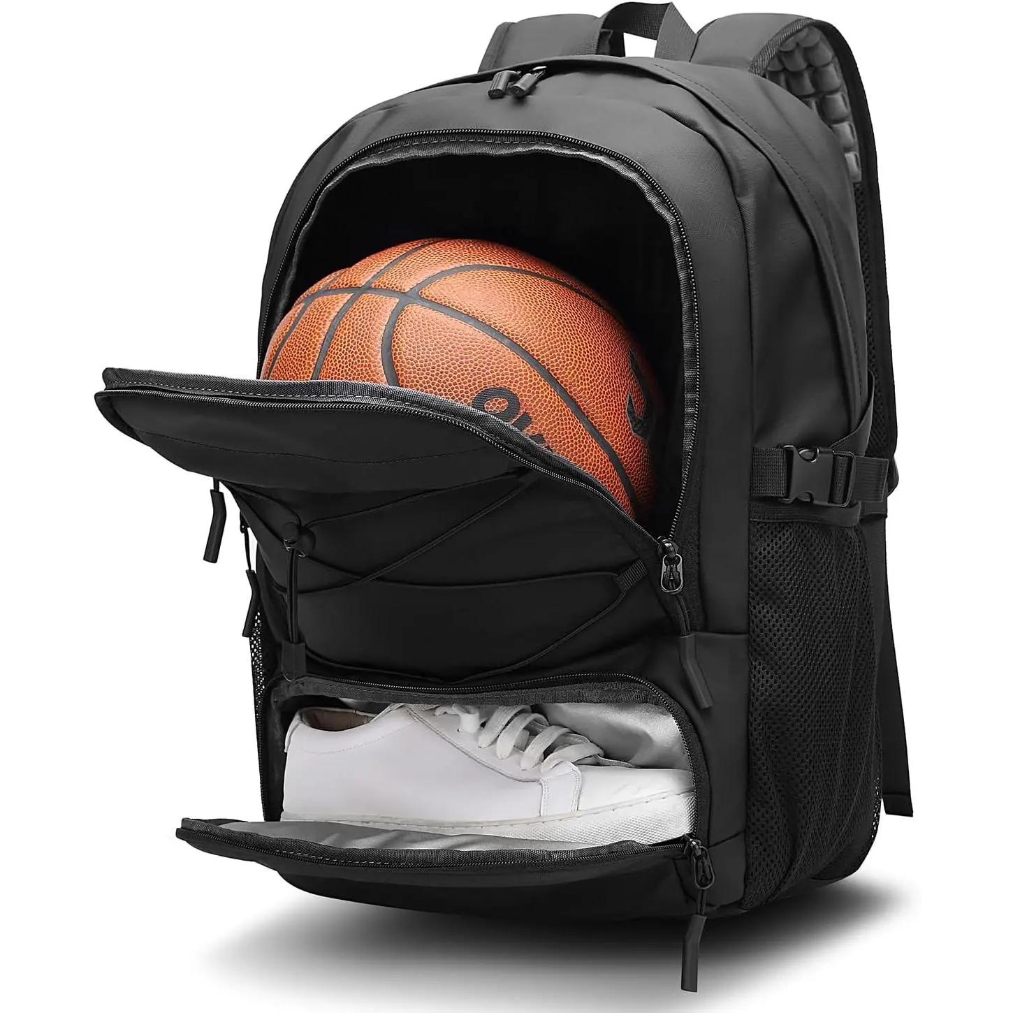 Basketball Backpack Large Sport Bag  Men,Waterproof Backpack with Separate Ball Holder Shoes Compartment,Sports Equipment Bag  Basketball,Volleyball,Soccer,Gym,Outdoor
