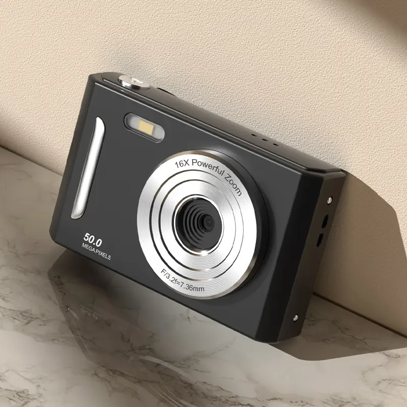 M26 Vintage Style Digital Camera 5K HD CCD Look Portable Retro Camera Lightweight for Teens Kids Students Simple Operation Nostalgic Design Ideal Easter Birthday Christmas Present