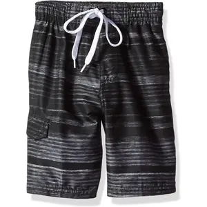 Boys Line Up Quick Dry UPF 50+ Beach Swim Trunk