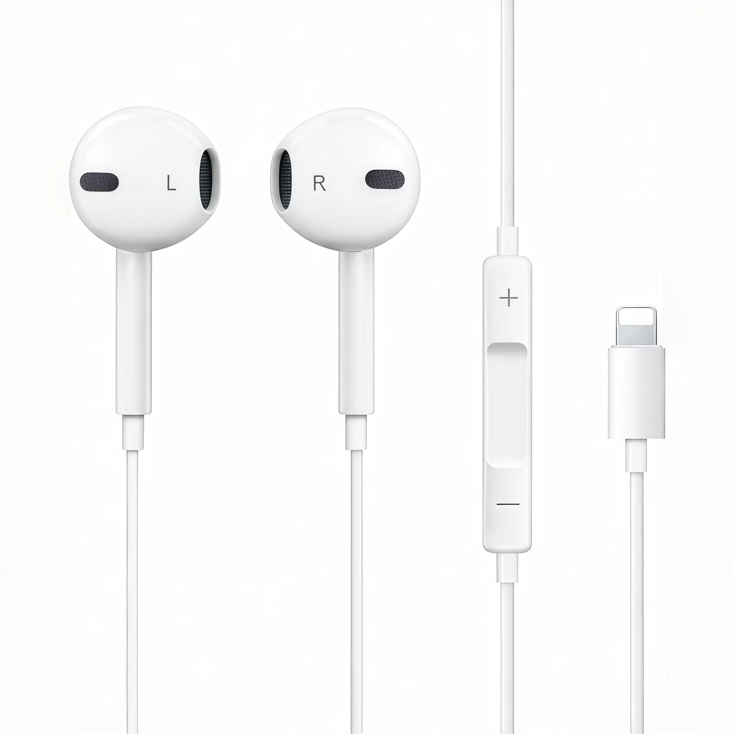 【Black Friday】Lightning Earbuds for iPhone 14 13 12 11 X 8 7, Wired Headphones with In-Line Mic, Hands-Free Calls & Music Listening, Daily Commute, Corded Ear Buds