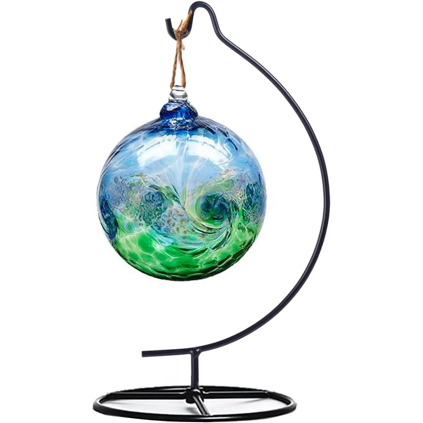 Ornament Display Stand, Holder Ornament Hanger Stands Glass Ball Ornament Holder Ornament Stands for  ,  Terrarium Stand for Christmas Wedding Ornament,  Office Decor