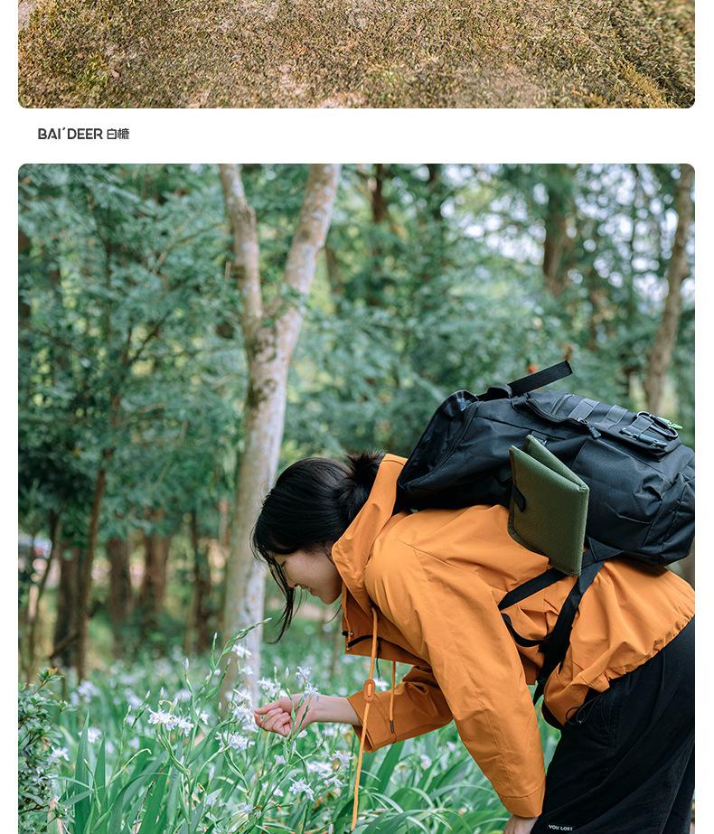 Outdoor Folding Cushion Portable Waterproof Thickened Moisture-Proof Ground Mat for Hiking, Cooling, Picnic, Grass Camping