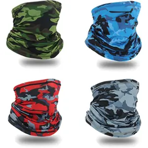 Sun-Cooling Neck Gaiter Face Mask - Balaclava Ski Mask Bandana Cover for Men, Women