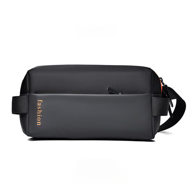 2026 New Trendy Cool Men's Bag, Crossbody Motorcycle Bag, Street Style Sports Car Crossbody Men's Bag, Waterproof Leather Chest Bag for Men