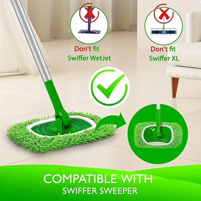 Microfiber Mop Replacement Pad, 4 Counts/12pcs/18pcs Washable Durable Mop Replacement Cloth, Dust Mop, Wet & Dry Mop Cloth for Home Cleaning