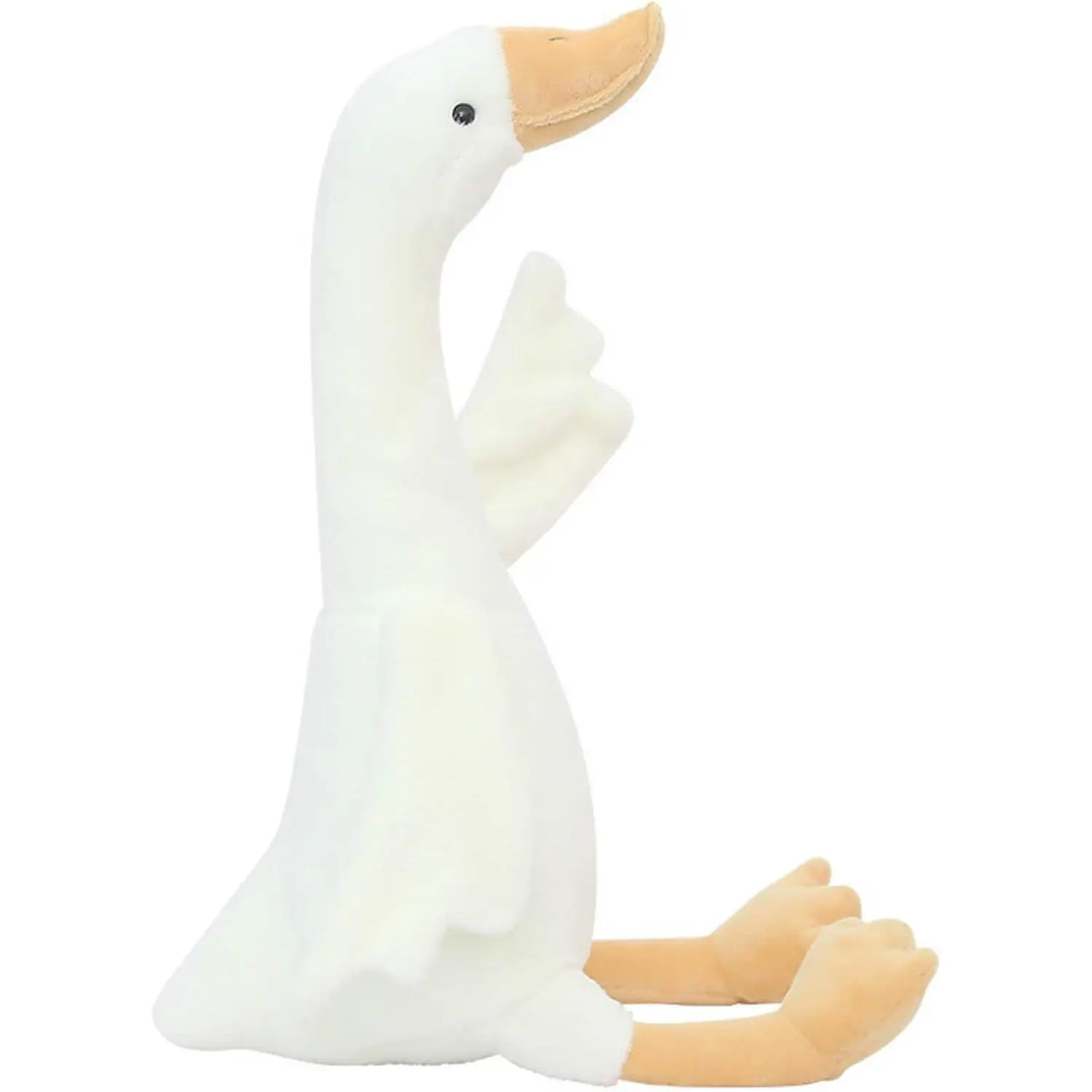 15.7" Swan Stuffed Animal,Goose Plush White Stuffed Animal Toy Gifts for Kids