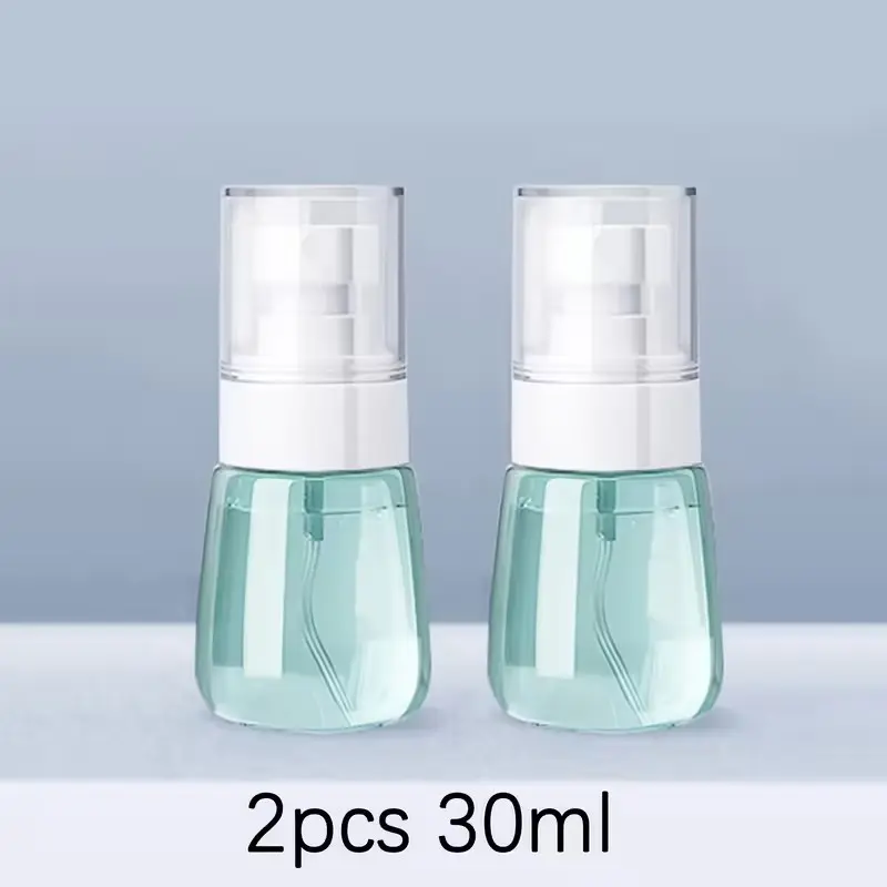 2-Pack 1.01oz Travel Spray Bottles, Portable Refillable Cosmetic Sprayer, Moisturizing Spray Dispenser, Two Colors Available, Ideal for Makeup and Skincare