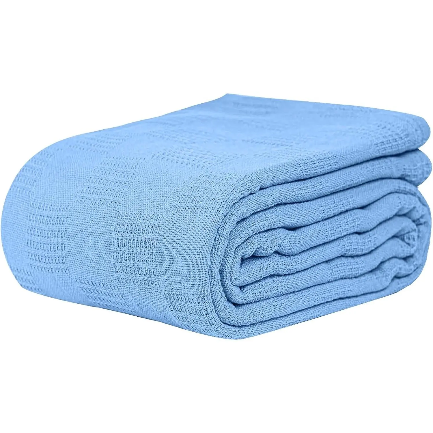 Thermal SNAGLESS Spread Blanket,   (74x100 in, Blue)