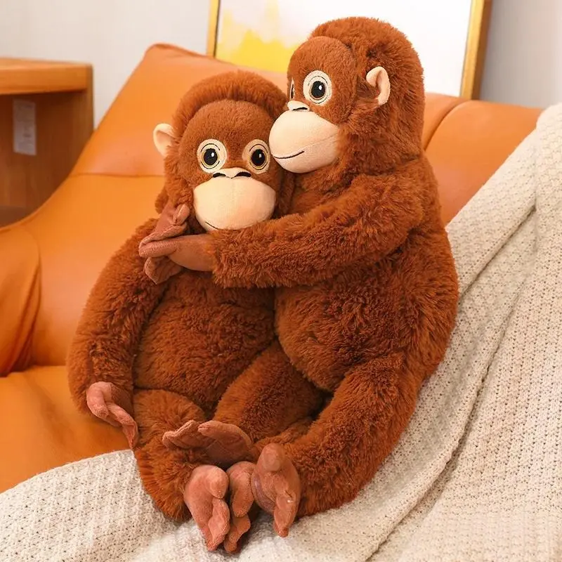 Unisex Collectors Edition 66cm Large Size Cute Cartoon Gorilla Soft Plush Toy - Stuffed Doll Backpack, Car Bag, Room Decor for Kids