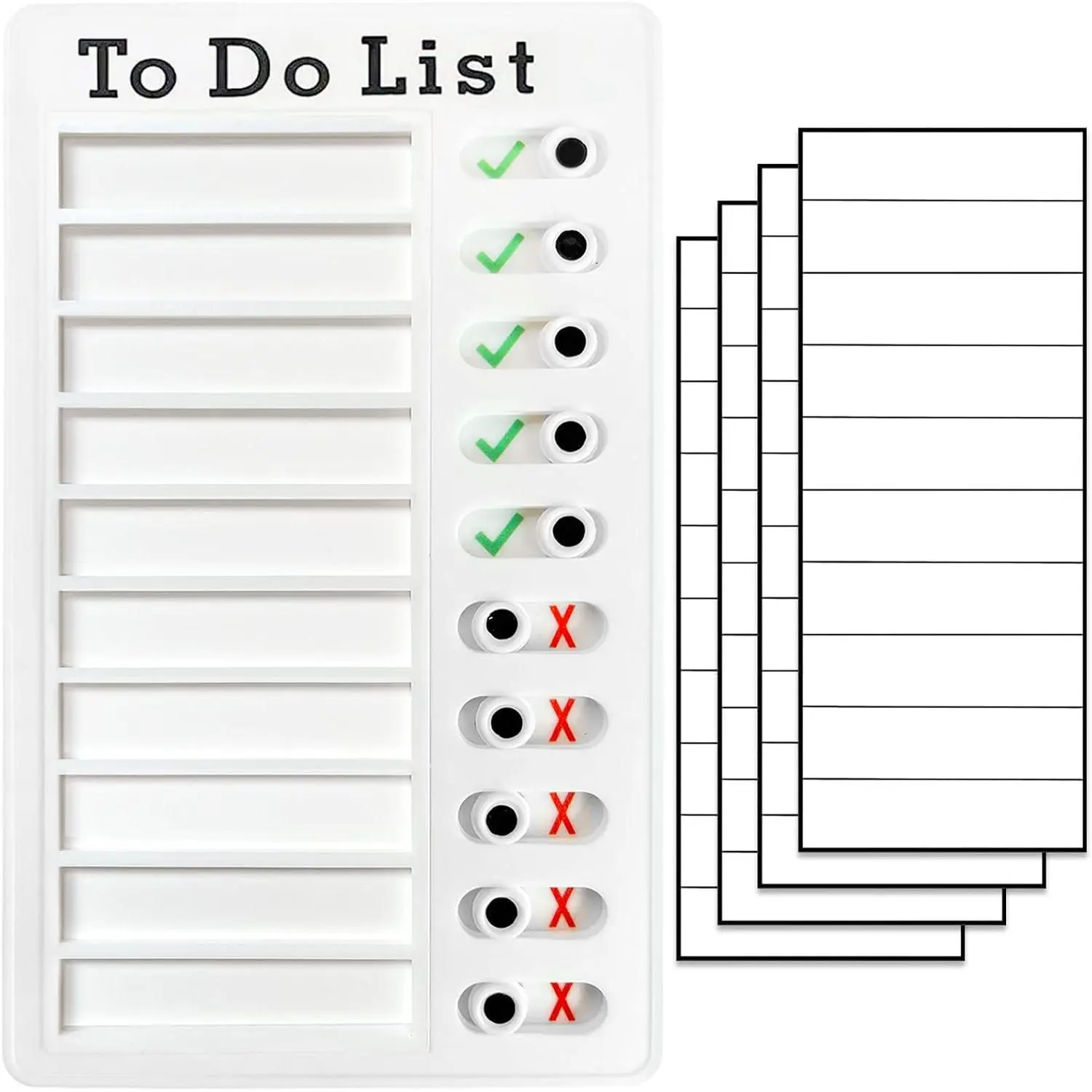 Chore Chart   Tools for  and Adults Sliding Morning Routine Chart for  Detachable RV Checklist Board  My Chores Checklist Task Board