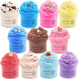 Butter Kit 11 Pack Party Favors for Kids, Colorful Stress Relief Toy for Girls Boys, Easter Filling Stuffers, Christmas Stocking Stuffers