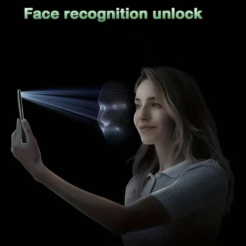 New 2025 Android 14 Smart phone,Case,Protection- Perfect Holiday Birthday Gift ,Casing Display Screen Protector,Stylus, Earphones, Type-C Charging Cable,Case