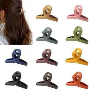 10 Pack Small Hair Clips for Thin/Medium Fine Hair/Bangs, 1.5 Inch Matte Small Claw Clips, Non-Slip Mini Jaw Clips with  Box