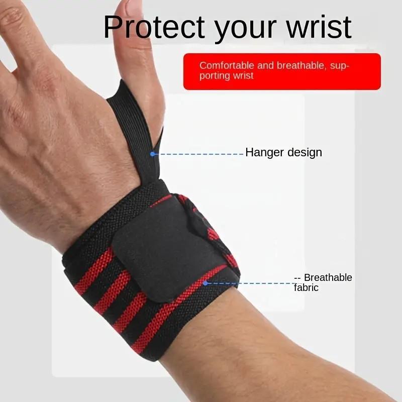 Sports Wrist Protector, 1 Count Pressure Strap Sports Wrist Protector, Fitness Weightlifting Protector, Sprain Wrist Protector, Tendon Sheath for Men & Women, Healthcare, Breathable Wristbands