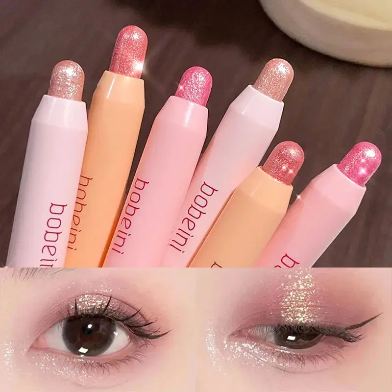 Teardrop Starry Sky Cosmetic Eyeshadow Pencil - Non-smudging Pearl Shimmer, Contouring, Highlighter Stick, Long-lasting Makeup Tool