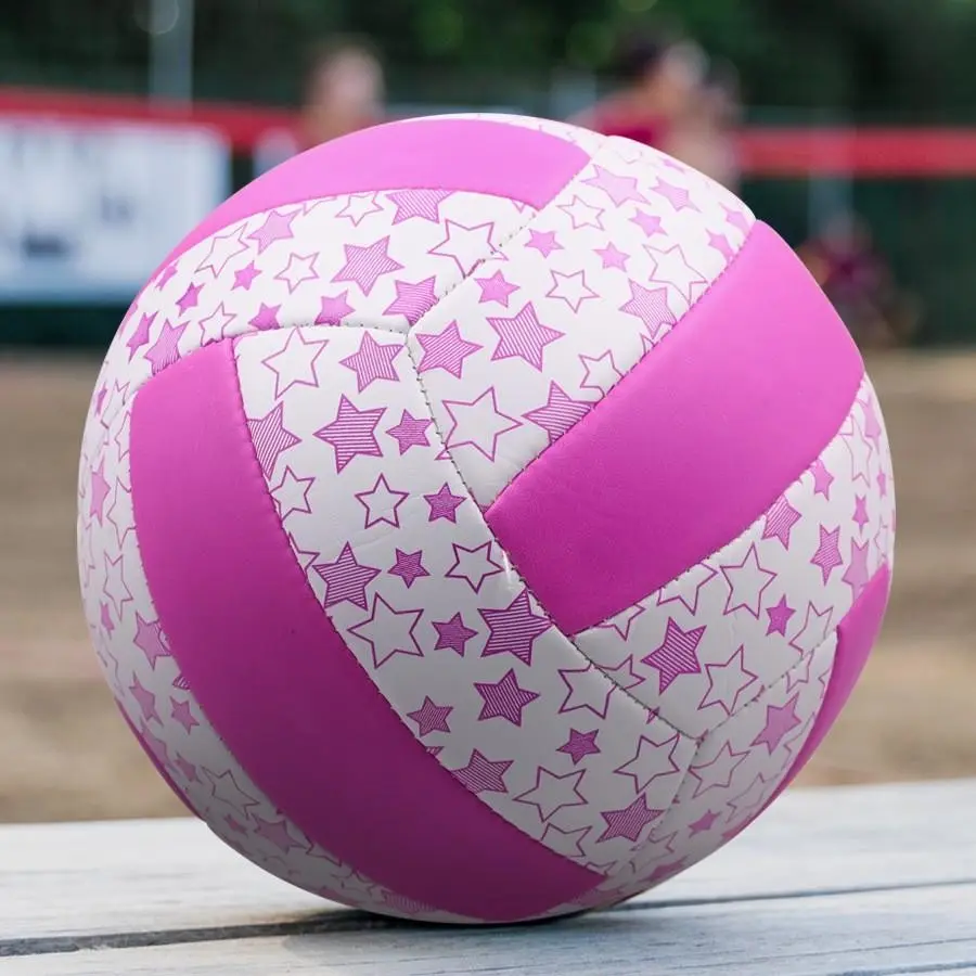 Women's Volleyball 2.0 (), High-Density PVC Foam, Adult Professional Size 5, Machine-Stitched, Beach Sports Training Ball
