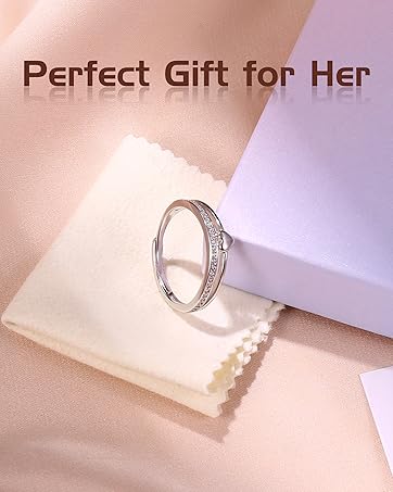 MILACOLATO 2Pcs Silver Anxiety Rings for Women Sunflower Fidget Ring You are My Sunshine Anxiety Ring Moonstone Anti Stress Ring Adjustable Open Spinner Rings for Anxiety Women MILACOLATO 2Pcs Silver Anxiety Rings for Women Sunflower Fidget Ring You are My Sunshine Anxiety Ring Moonstone Anti Stress Ring Adjustable Open Spinner Rings for Anxiety Women