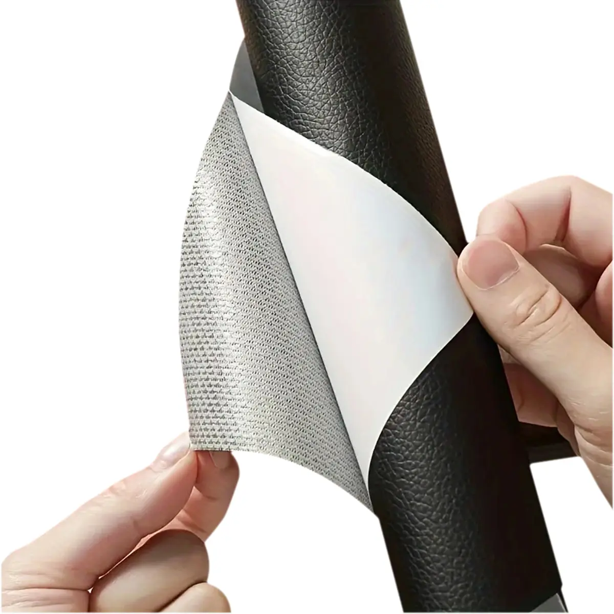Sofa Repair Patch Self-Adhesive Leather Repair – 50cm x 1m Oversized Sheet, Freely Cuttable for Sofa Car Seat Furniture Restoration, Strong Adhesive No Residue, Simulated Leather Like Fabric, DIY Home Repair