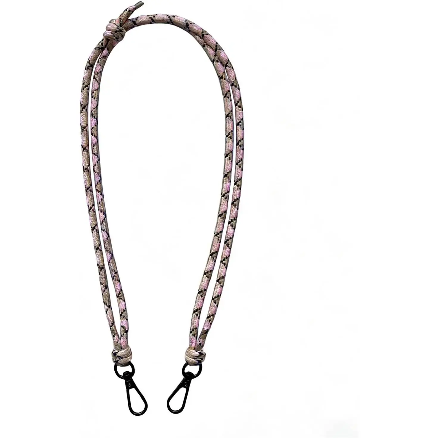 Adjustable-Length  Strap Accessory, Hand-Woven Drawstring, Outdoor Lanyard with Buckle, Compatible with  Bag, Crossbody Bag, and Chest Bag ()
