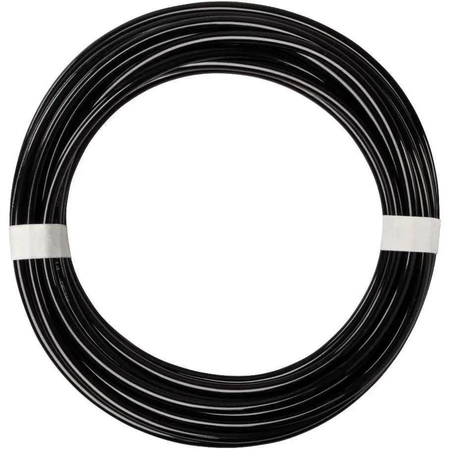 Pneumatic Tubing 5/32" Tube OD PU Polyurethane Tube Air Hose Line for Air Compressor Fitting or Fluid Transfer (Black 32.8ft)