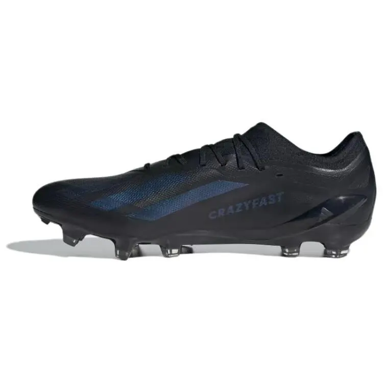 Adidas X Crazyfast.1 Round Lace-Up FG Cleats for Natural Grass Football Shoes with Composite Fabric, Shock Absorption, Anti-Slip, and Durability for Men and Women Trending Shoes, House White Official Shoes to Get / Maison Mihara