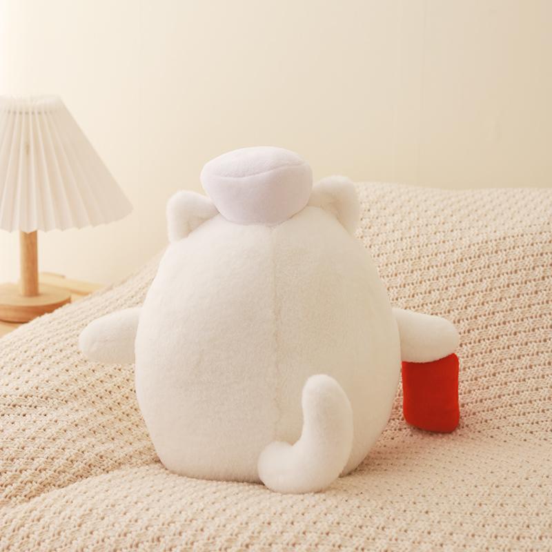 Cute Halloween Presents Plushies Cat Cosplay Death Doctor Witch Soft Toys Kawaii Black Cats Stuffed Plush Toy Party Decor