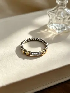2026  Original New Products Popular Retro Design DYJZ-050 Ring Casual Ring Linked Women's Fashion High-quality Jewelry Accessories Gifts