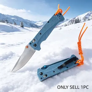 1pc 18060 Folding Knife, Multi-Functional Edc Pocket Knife, Non-Slip Grip, Fruit Knife, Kitchen Utility, Camping Fishing, Men's Gift