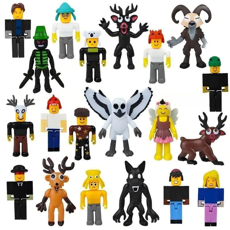 20-Piece Virtual Forest 99 Nights Handmade Doll Game Accessories Model Toy Decorative Ornaments, Collectible Figurines, Figurines for Collectors, Decor Figures, Unique Decoration Items for Collectors