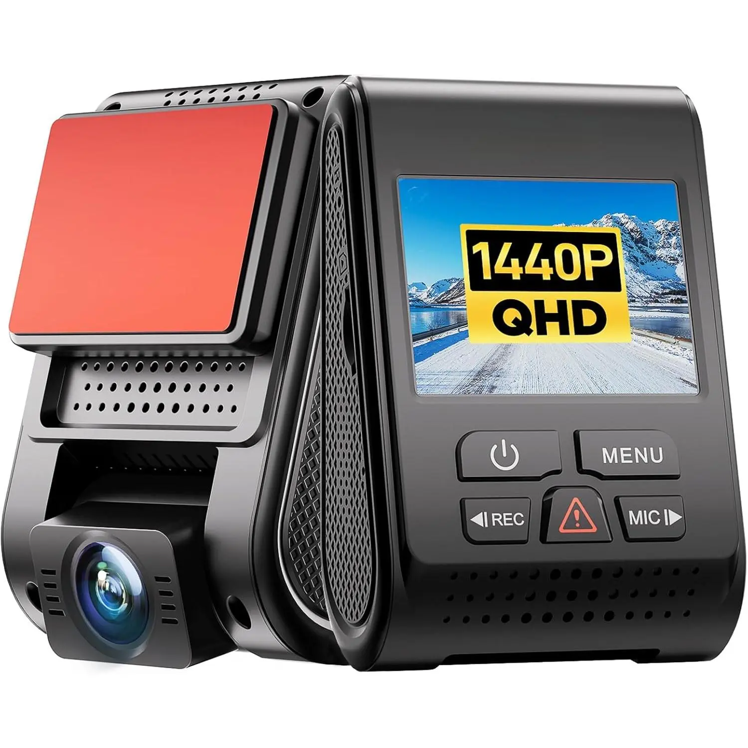 Cam A119 V3  2560x1440P Quad + 60FPS Front   Camera, 5MP STARVIS Sensor, 140- Wide Angle, GPS Included, Buffered Parking Mode, True HDR, Motion Detection, Time Lapse
