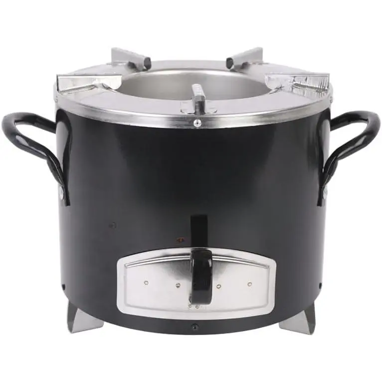 Portable Rocket Camping Stove, Multi-Fuel Wood & Charcoal Outdoor Jiko Stove for Backpacking & Picnic