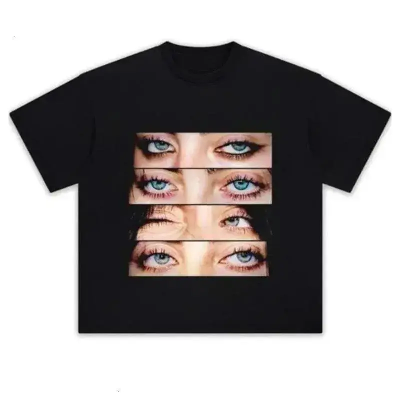Billie's Blue Eyes  90s Music Tour 2025, Y2k Top Music Shirt, Birthday Gift Idea, Gift for Fan,cotton tee