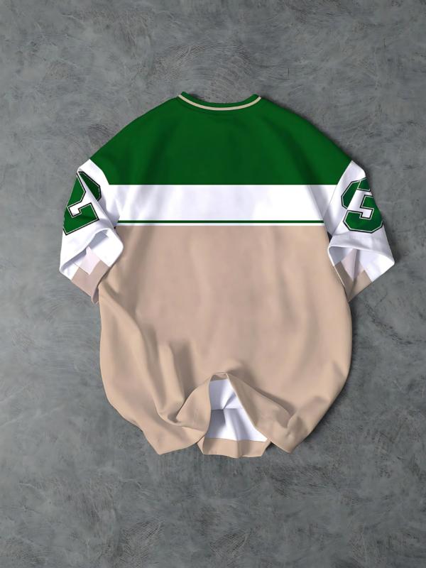 Kyn Apparel The new men's T-shirt for summer 2026 is casual soft comfortable and breathable with 3D digital pattern printing