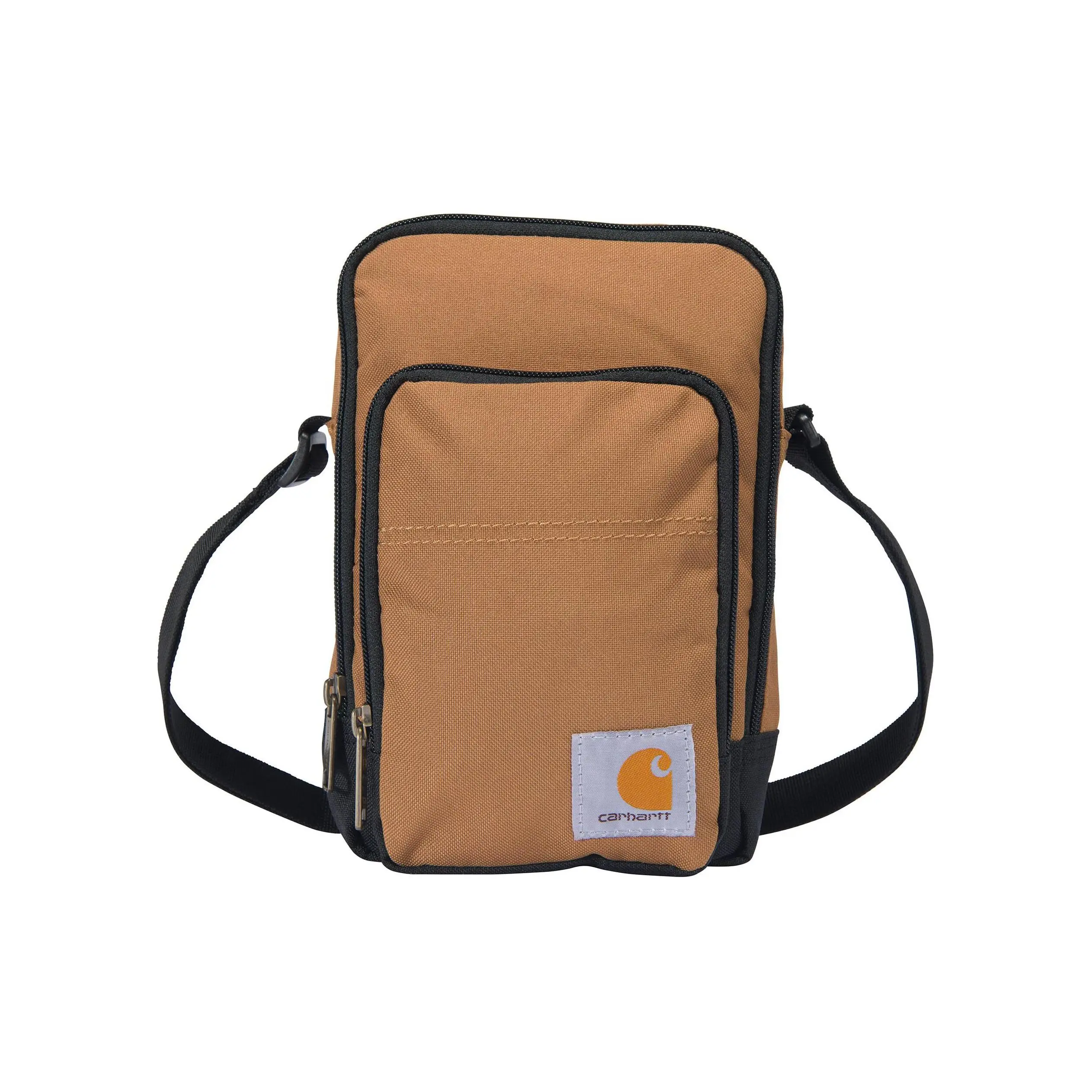 Carhartt Commuter Classic Polyethylene Crossbody Bag for Men and Women – Casual Style in Brown