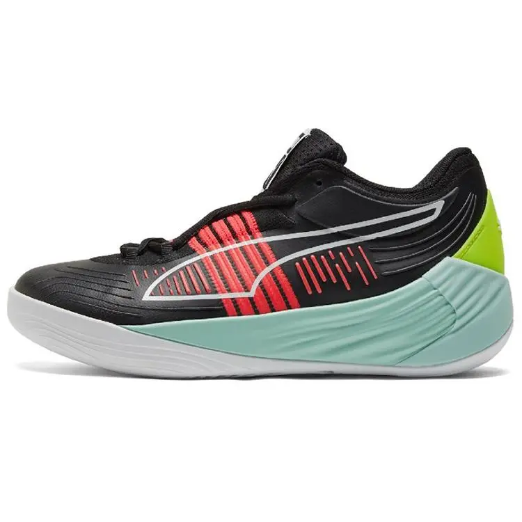 Puma Fusion Nitro 'Black Eggshell Blue' 195514-06, Casual, Footwear