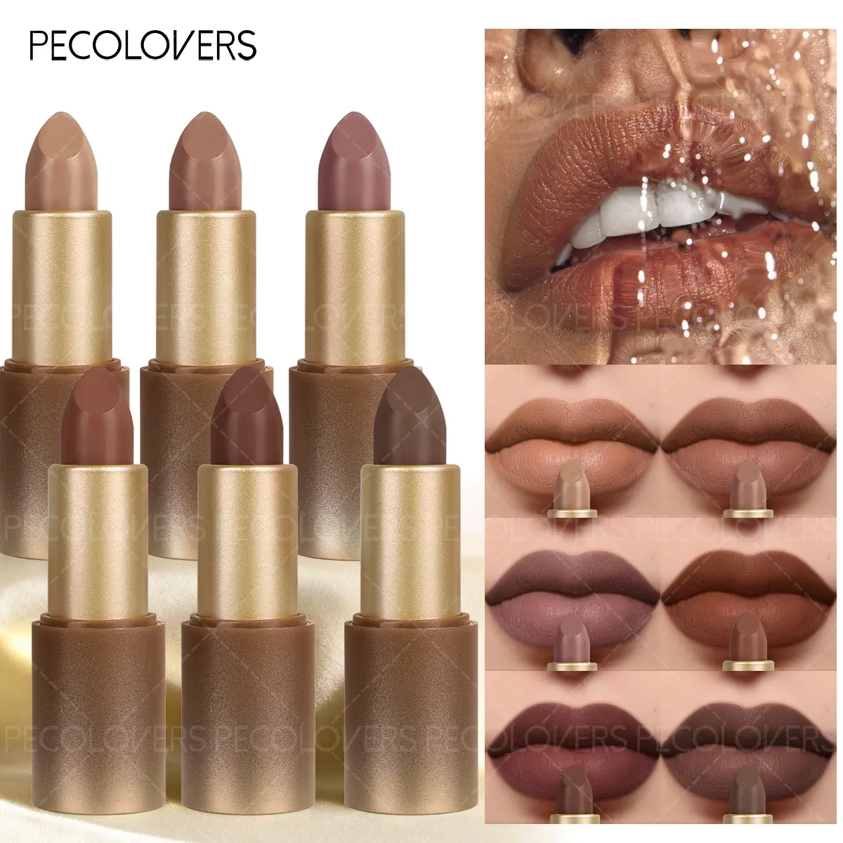 1PC Long-Lasting Lipstick That Also Plumps, Oils, Tints - High Pigmentation While Being Waterproof, Perfect Gift