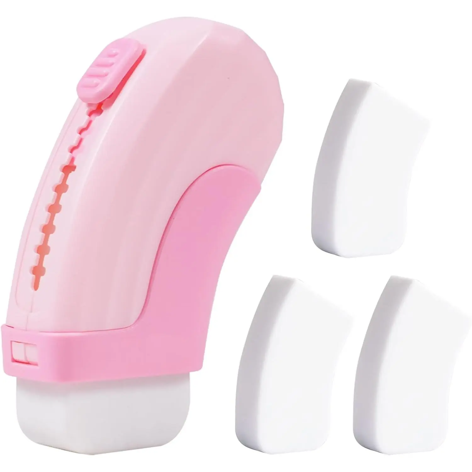 1 Pack Large Rubber Erasers Sliding Retractable Eraser | Soft Cute Erasers Push Pull Pencil Erasers with 3 Refill Eraser for Students  Office,  to School, Classroom  Have
