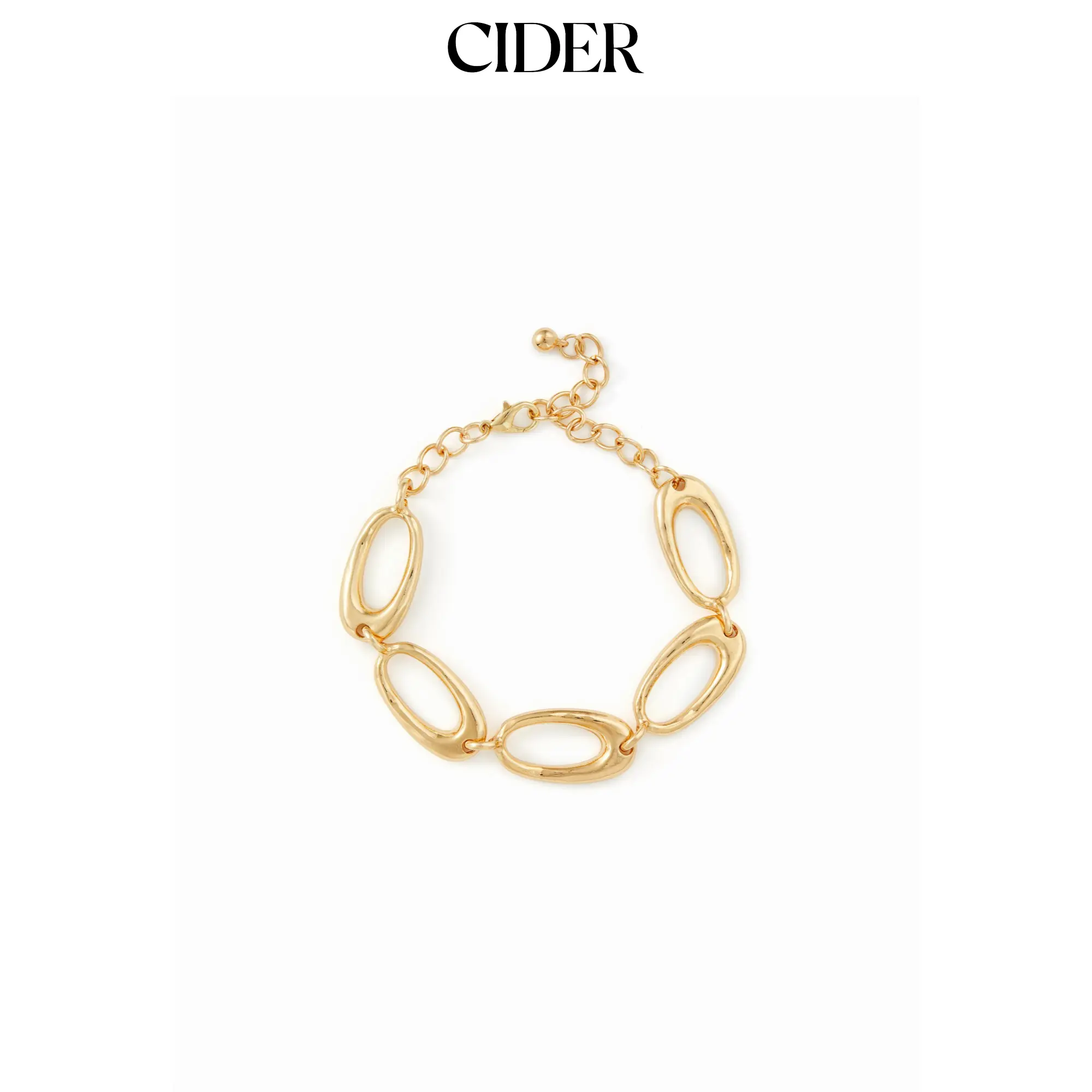 Cider OVAL CHAIN BRACELET