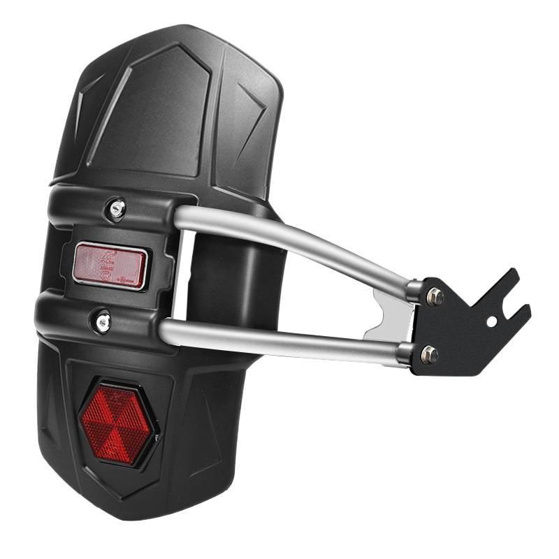 Motorcycle fender modification universal accessory, single-side rear wheel reflective fender, mudguard for electric vehicles