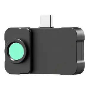 VEVOR Thermal Imaging Camera for Android iOS, 512x 384 Super Resolution with Macro Lens, 25HZ Refresh Rate Infrared Thermal Imager for Smartphones Tablets, 256x 192 IR Resolution, -4F to 1022F